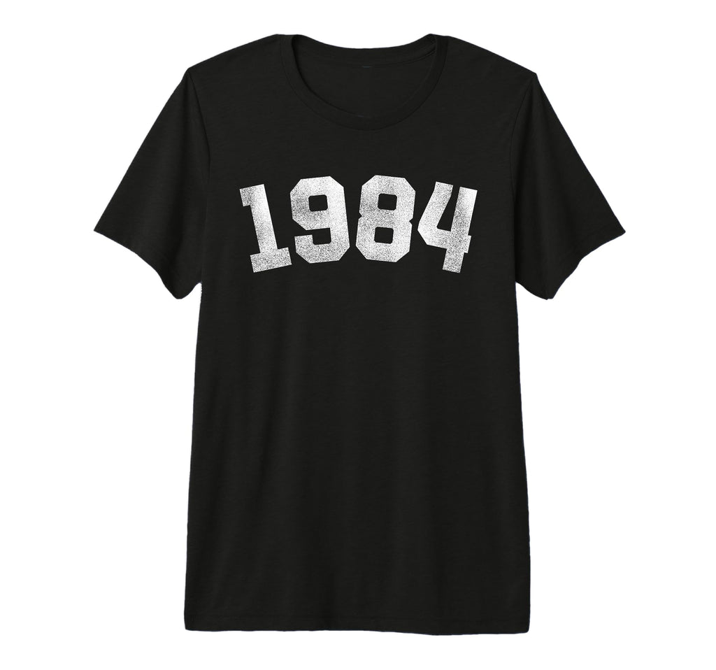 1984 42 Years Old 42Nd Birthday Dad T-Shirt - Custom Art Print for Adults - T-Shirt, Sweatshirt, Hoodie