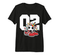 2 Soccer Birthday Gift Soccer Fan Sports T-Shirt - Custom Art Print Unisex - T-Shirt, Sweatshirt, Hoodie