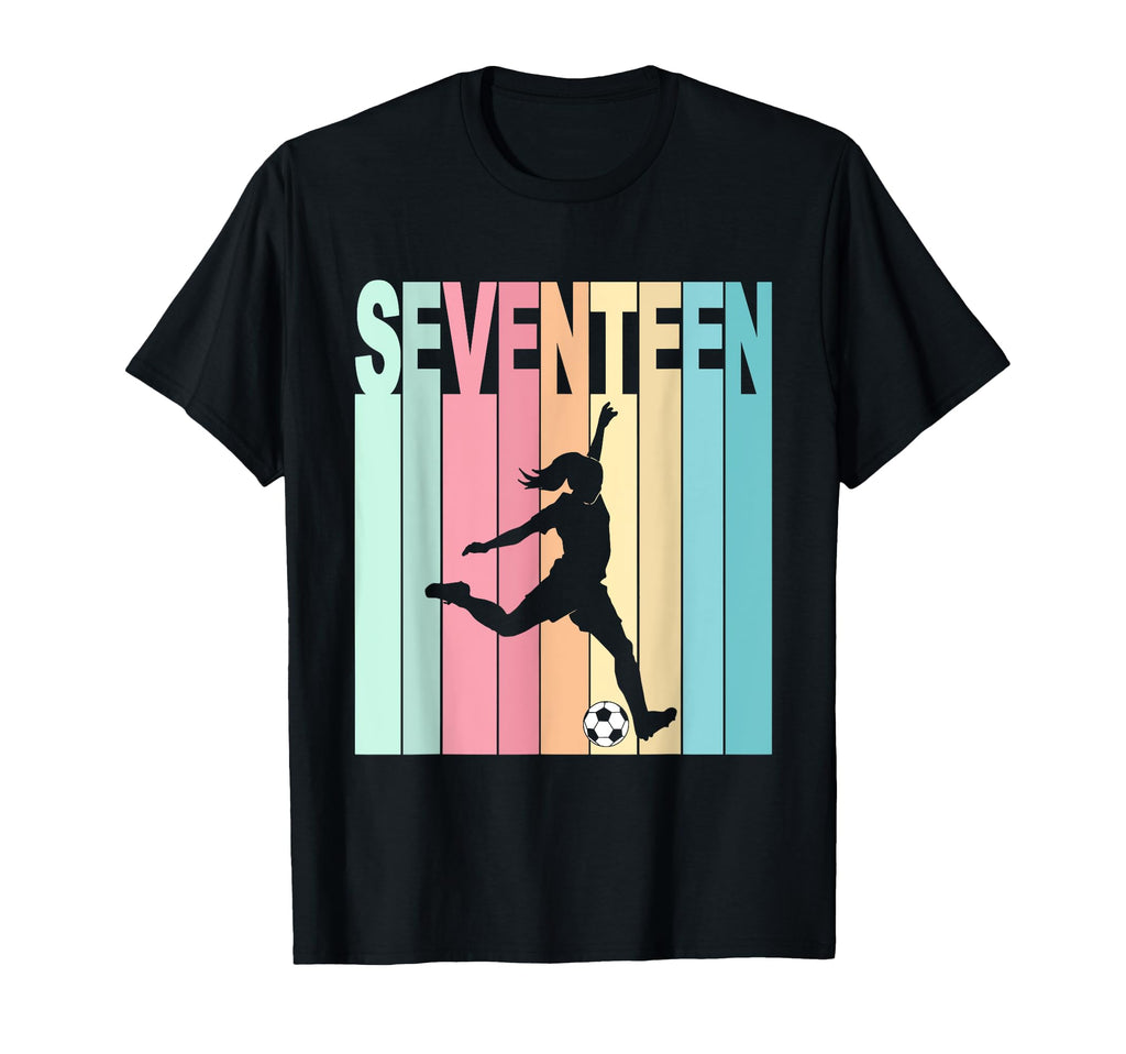 17Th Birthday Soccer Theme 17 Year Old T-Shirt - Graphic Print Men Women - T-Shirt, Sweatshirt, Hoodie