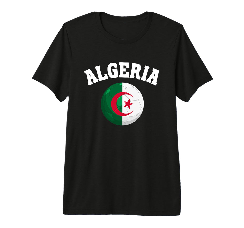 Algeria Soccer Tri Blend T-Shirt - Graphic Print Unisex - T-Shirt, Sweatshirt, Hoodie