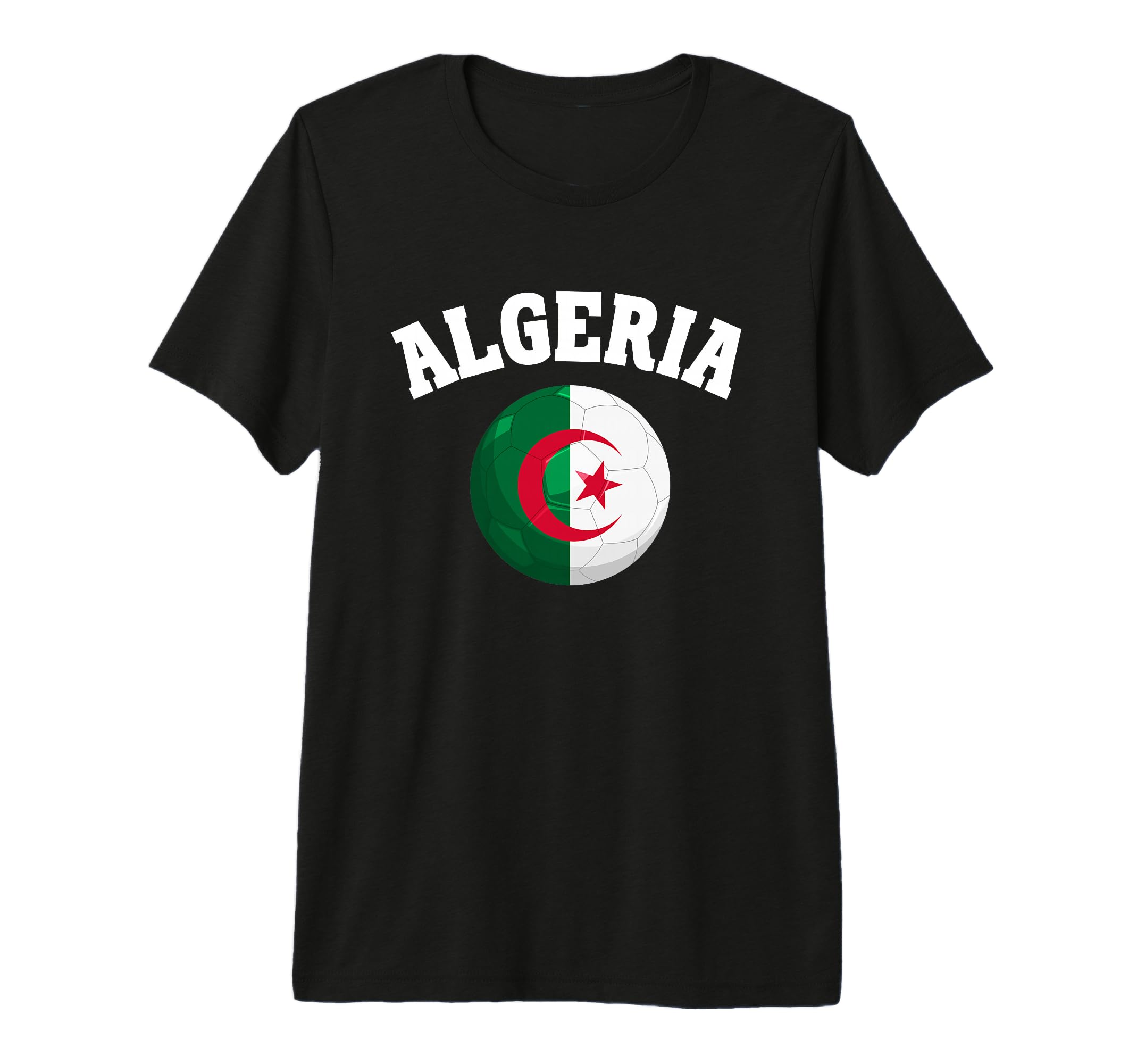 Algeria Soccer Tri Blend T-Shirt - Graphic Print Unisex - T-Shirt, Sweatshirt, Hoodie