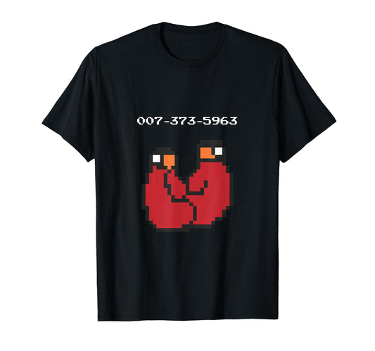 007 373 5963 Video Game 90S 45S T-Shirt - Custom Art Print for Adults - T-Shirt, Sweatshirt, Hoodie