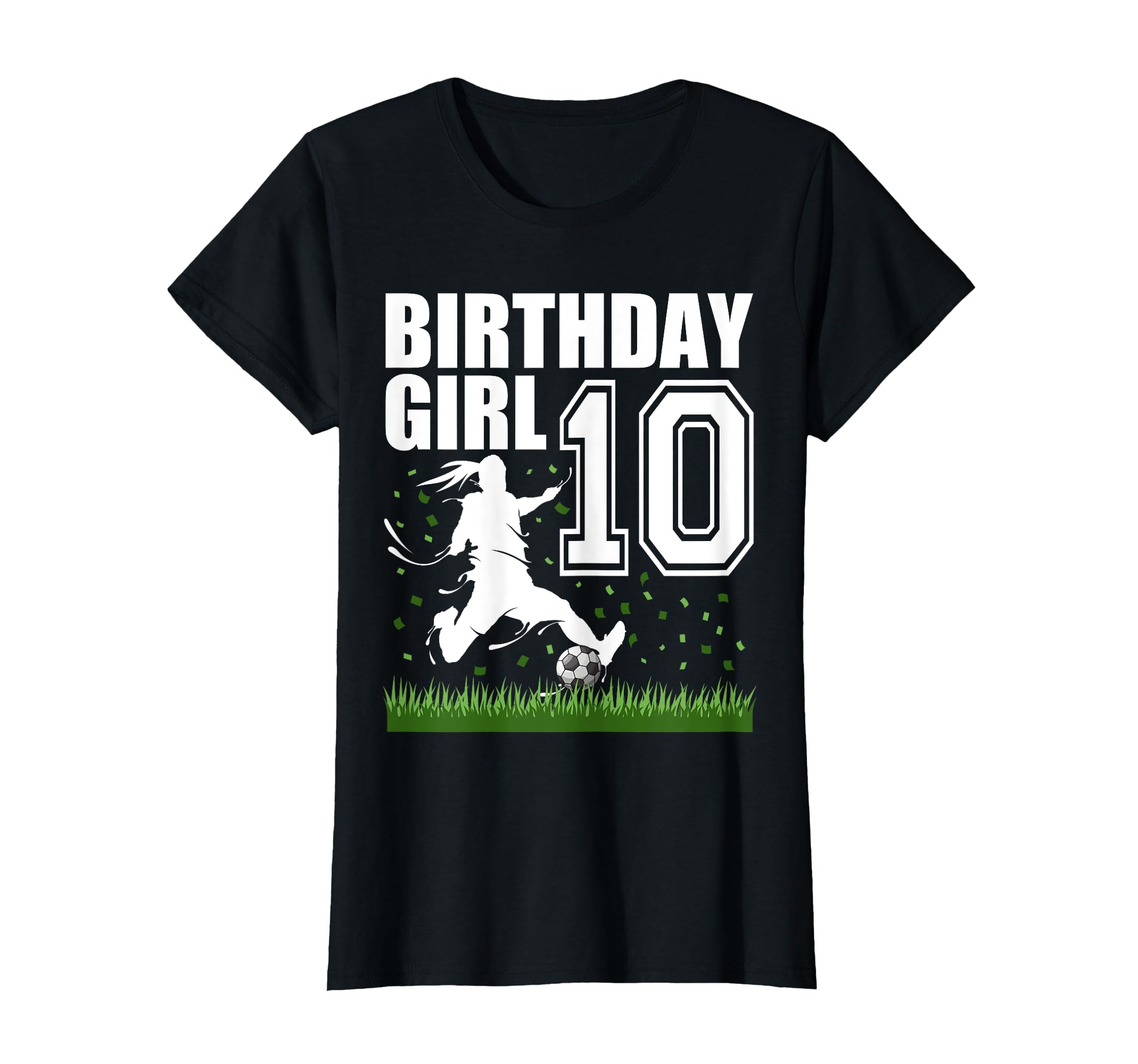 10 Year Old Soccer Birthday Party T-Shirt - Streetwear Style for Adults - T-Shirt, Sweatshirt, Hoodie