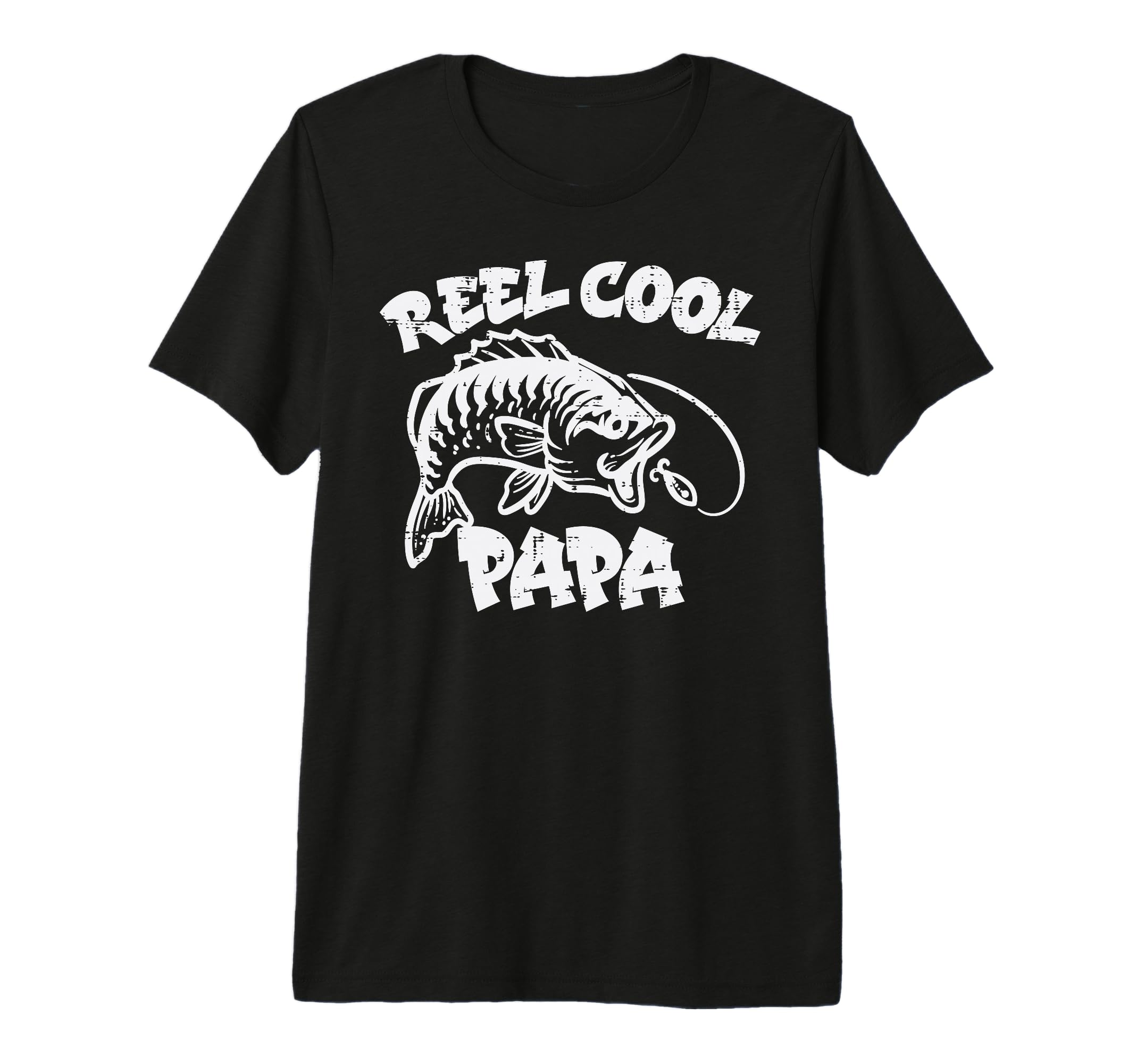 Reel Papa Fish Funny Bass Fishing T-Shirt - Streetwear Style for Adults - T-Shirt, Sweatshirt, Hoodie