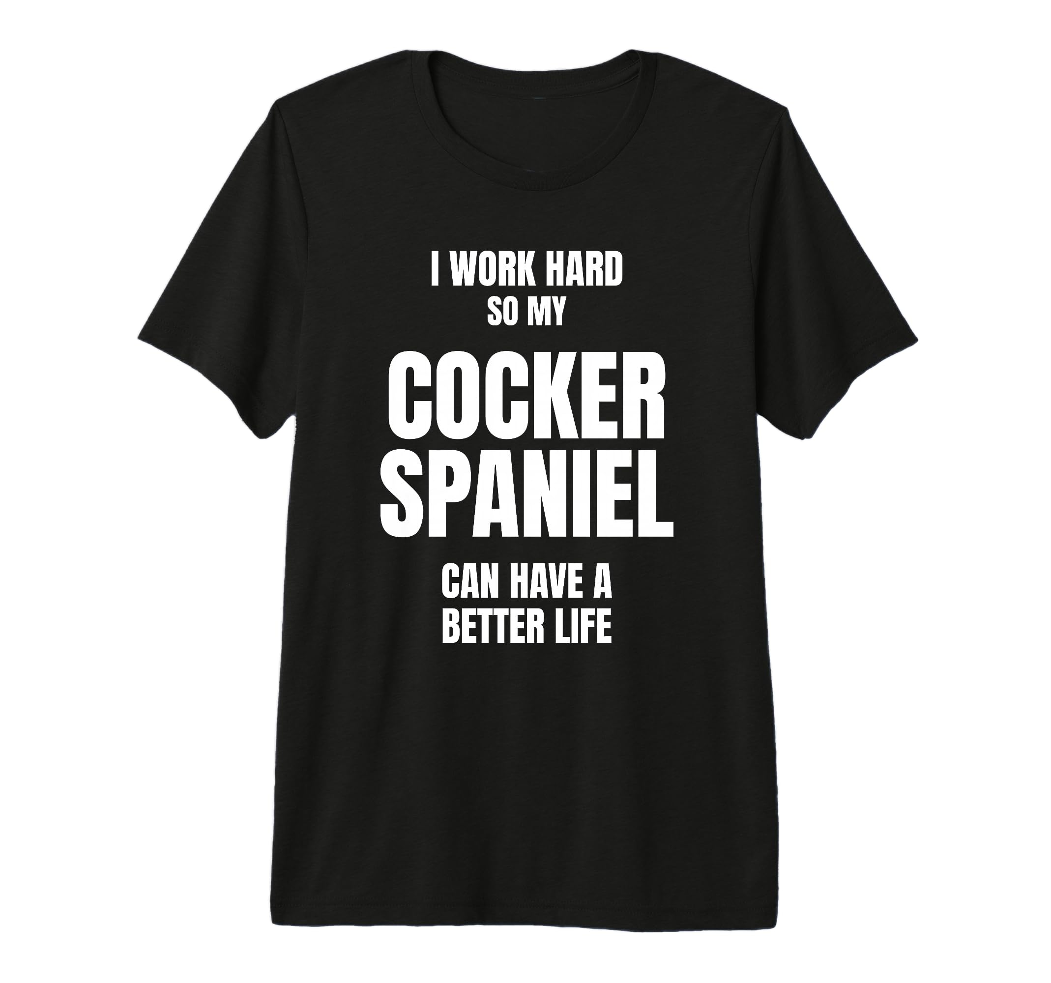 Cocker Spaniel Dad Owner Mom Pet Lover T-Shirt - Unique Graphic for Adults - T-Shirt, Sweatshirt, Hoodie