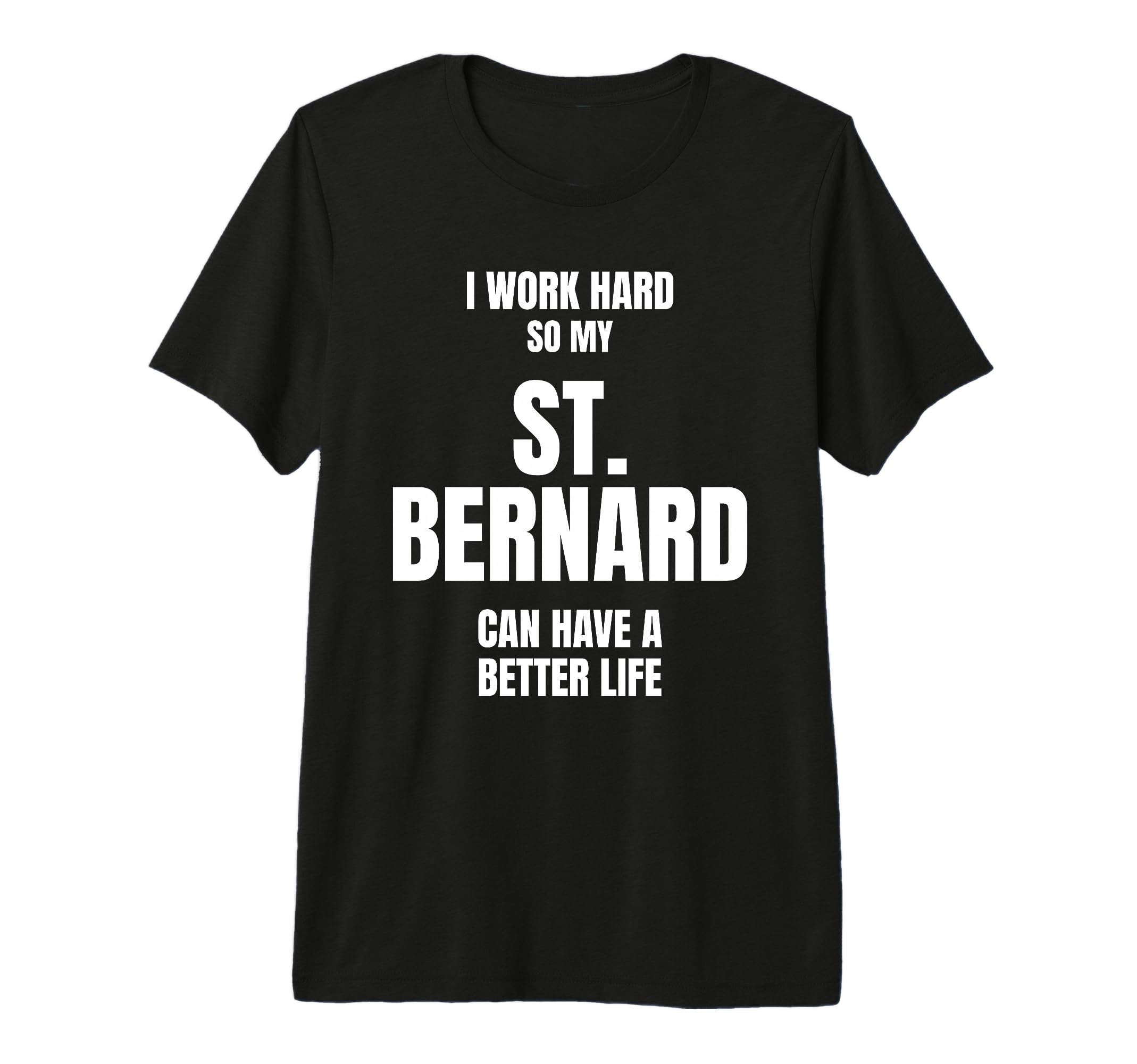 St Bernard Dad Owner Mom Canine Lover I T-Shirt - Graphic Print for Adults - T-Shirt, Sweatshirt, Hoodie