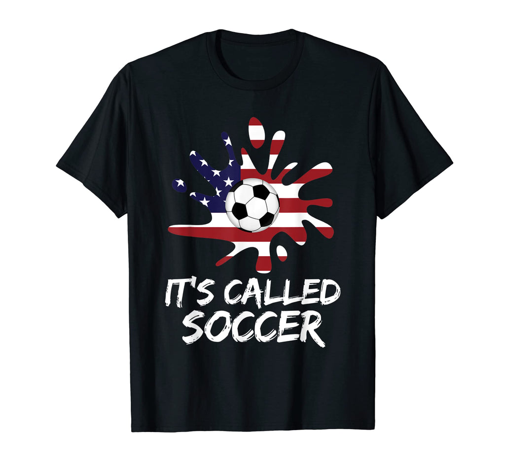 Its Called Soccer Usa Flag Sports Player T-Shirt - Minimalist Print Unisex - T-Shirt, Sweatshirt, Hoodie