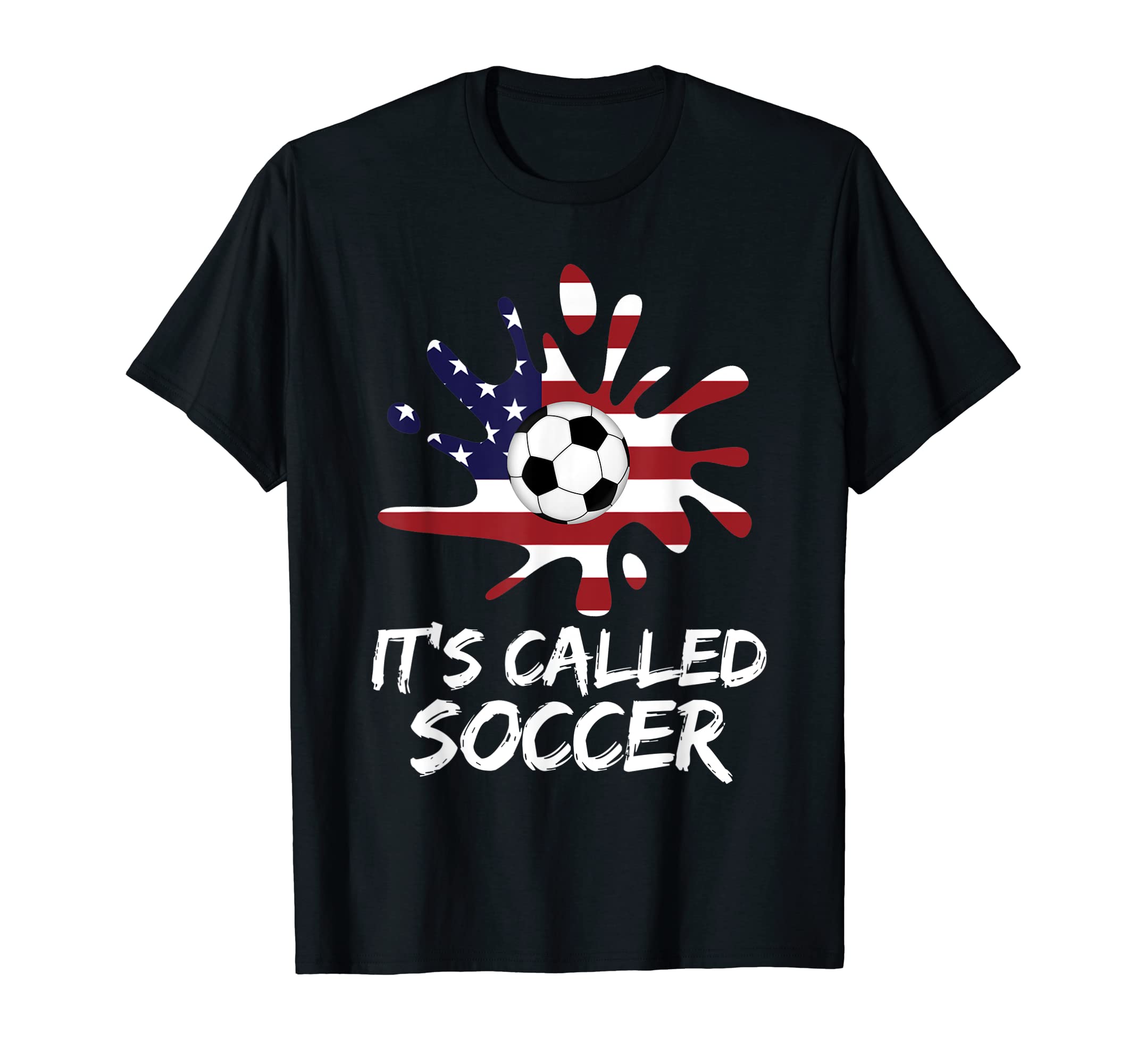 Its Called Soccer Usa Flag Sports Player T-Shirt - Minimalist Print Unisex - T-Shirt, Sweatshirt, Hoodie