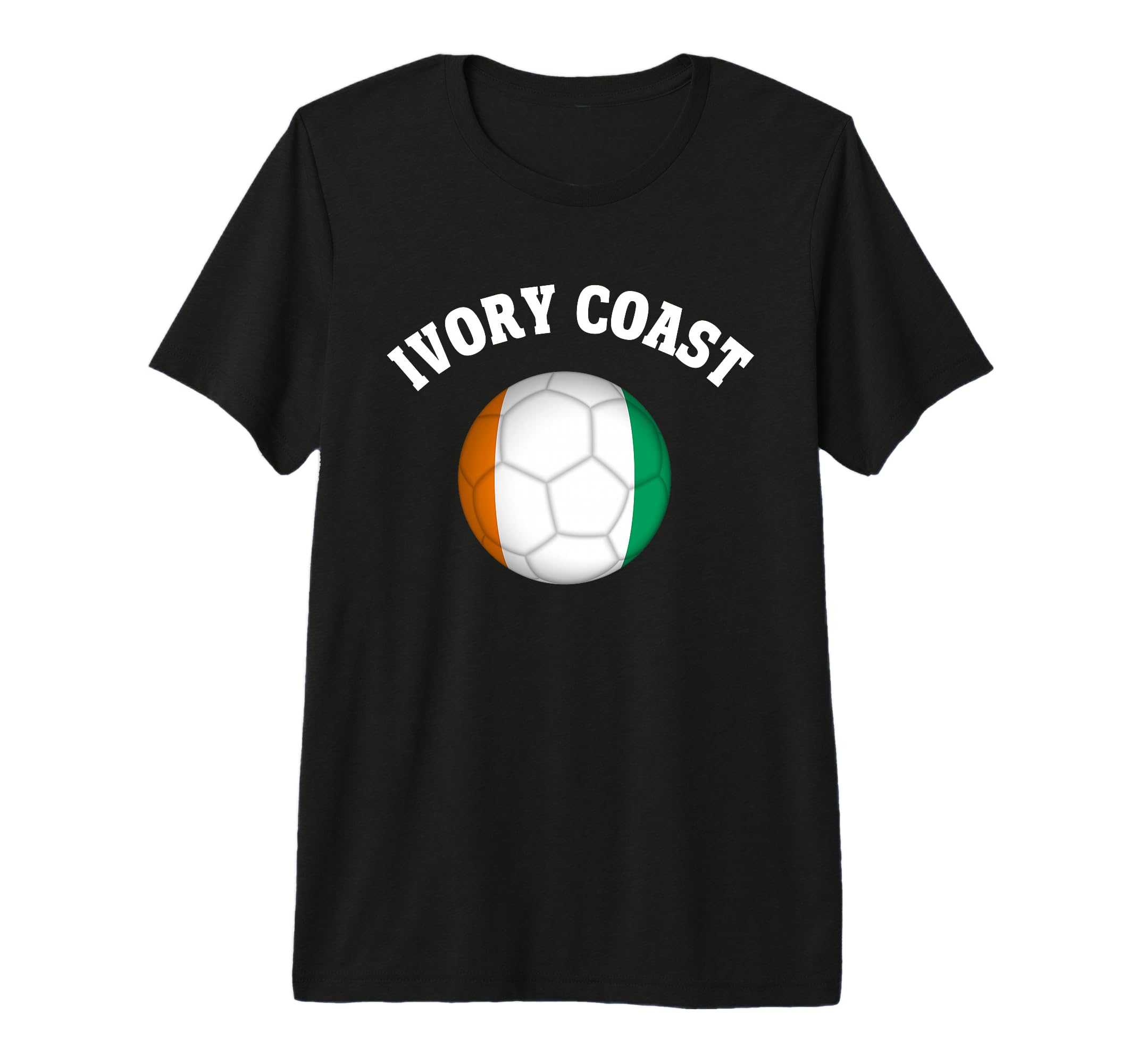 Ivory Coast Soccer Tri Blend T-Shirt - Unique Graphic for Adults - T-Shirt, Sweatshirt, Hoodie