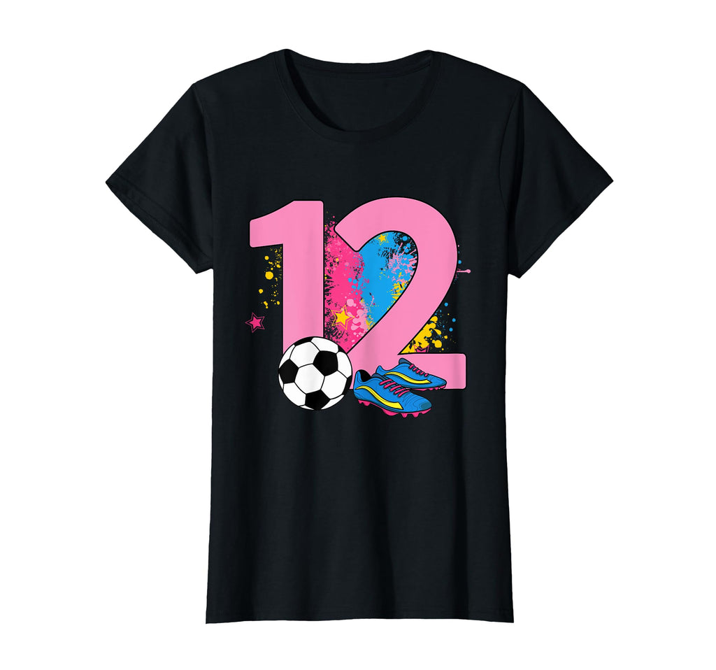 12Th Birthday Soccer Player T-Shirt - Aesthetic Graphic for Adults - T-Shirt, Sweatshirt, Hoodie