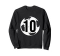 10 Soccer Birthday Gift Soccer Fan Sweatshirt - Unique Graphic Unisex - T-Shirt, Sweatshirt, Hoodie