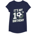 10Th Birthday Kicking Off Soccer Year T-Shirt - Novelty Apparel Men Women - T-Shirt, Sweatshirt, Hoodie