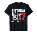 17Th Birthday Football Soccer 17 Year T-Shirt - Streetwear Style Men Women - T-Shirt, Sweatshirt, Hoodie
