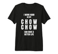 Chow Chow Dad Owner Mom Canine Lover I T-Shirt - Unique Graphic for Adults - T-Shirt, Sweatshirt, Hoodie