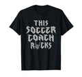 This Soccer Coach Rocks Rock Music T-Shirt - Minimalist Print for Adults - T-Shirt, Sweatshirt, Hoodie