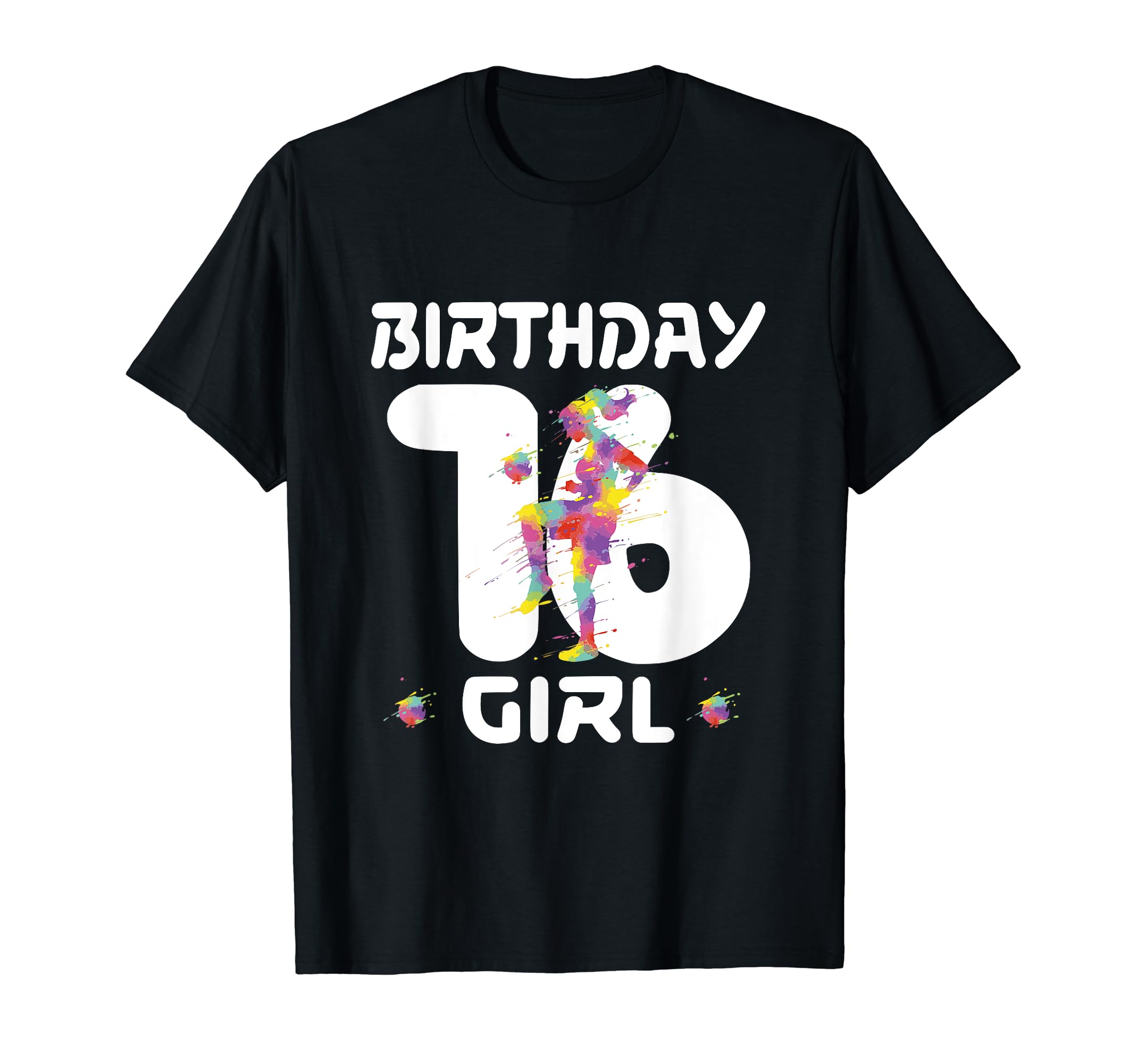 16Th Birthday Soccer Sixteen 16 Year T-Shirt - Aesthetic Graphic Men Women - T-Shirt, Sweatshirt, Hoodie