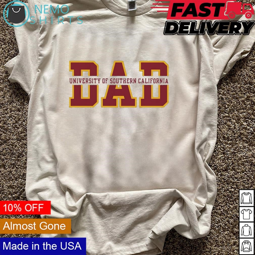 Dad USC Trojans university of Southern California - Adult & Kids T-Shirts, Sweatshirts & Hoodies apparel design preview 5