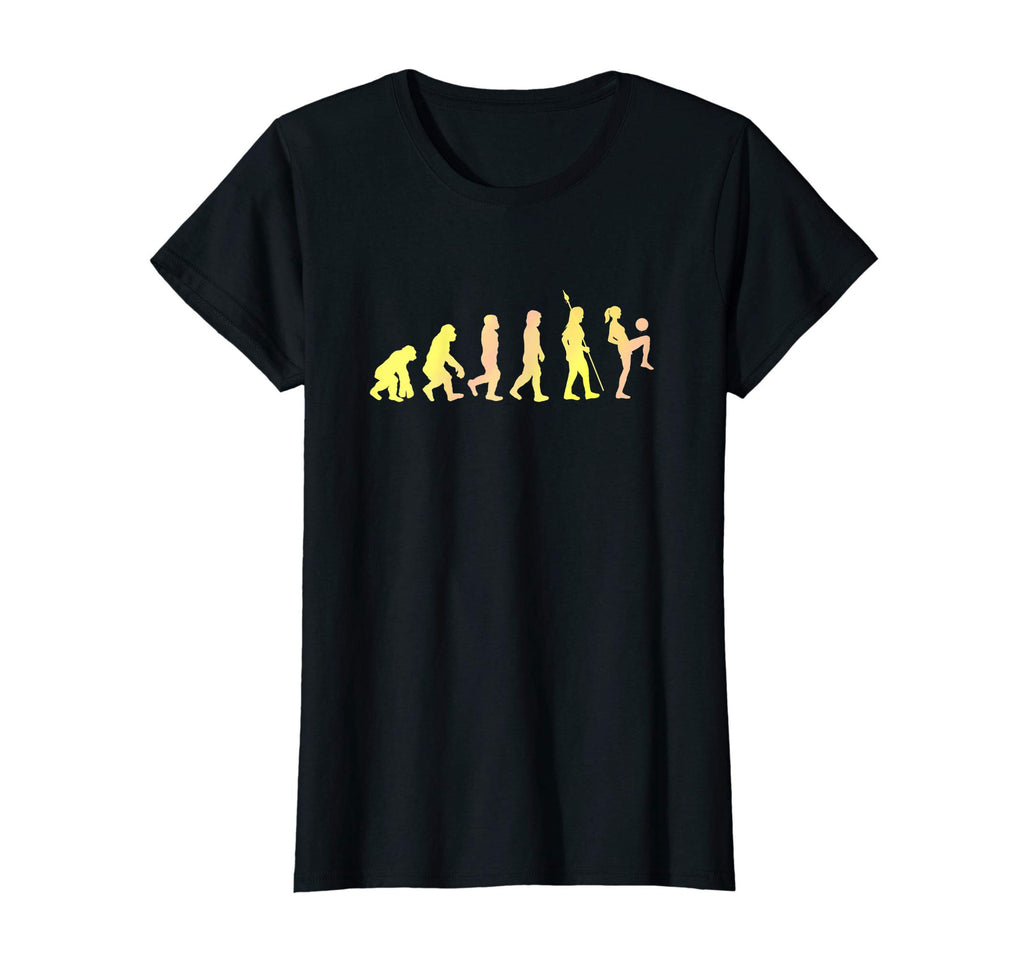 Womens Evolution Soccer Gift Coach T-Shirt - Trendy Graphic Men Women - T-Shirt, Sweatshirt, Hoodie
