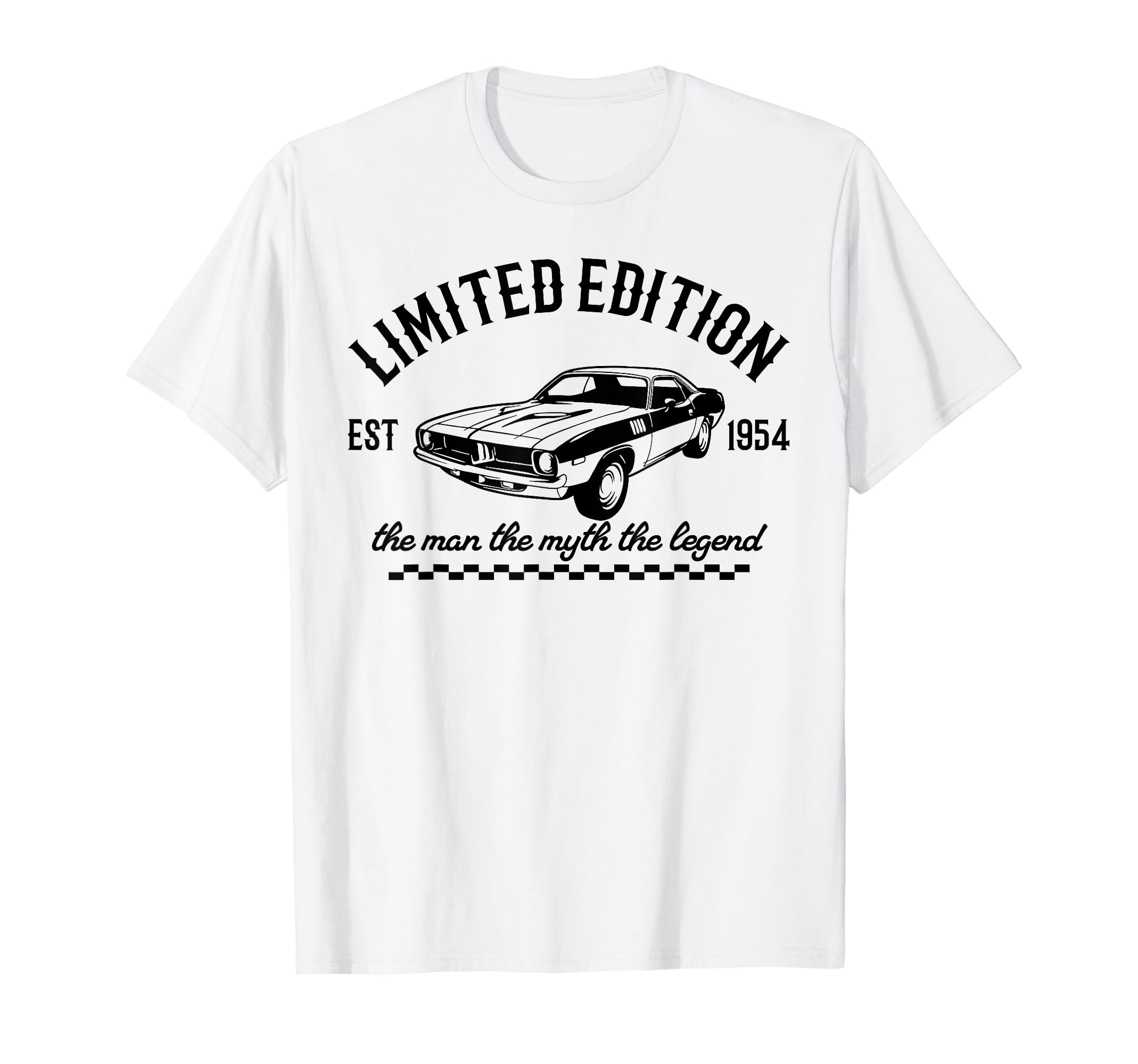 1954 Dad Birthday Myth Legend T-Shirt - Unique Graphic Men Women - T-Shirt, Sweatshirt, Hoodie