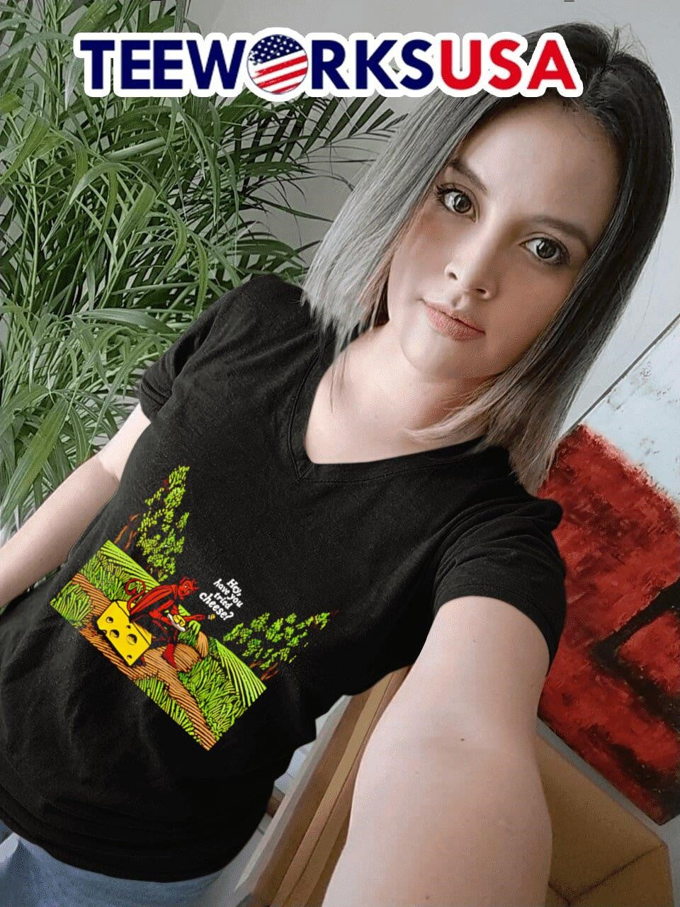 Hey have you tried cheese devil - Adult & Kids T-Shirts, Sweatshirts & Hoodies apparel design preview 7