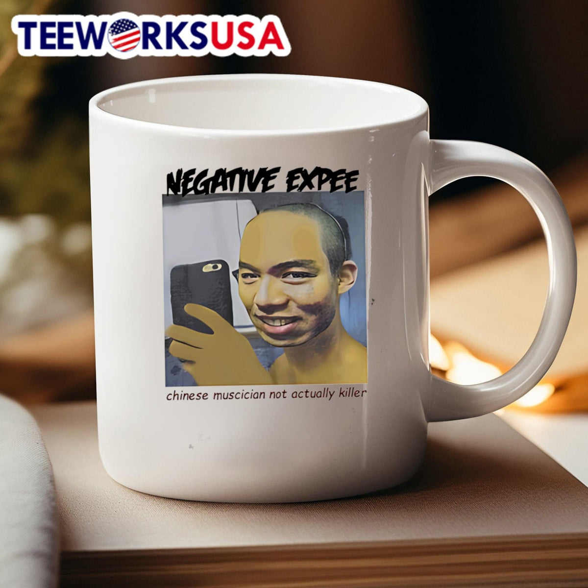 Negative Expee Chinese Musician Not Actual Killer - Adult & Kids T-Shirts, Sweatshirts & Hoodies apparel design preview 4