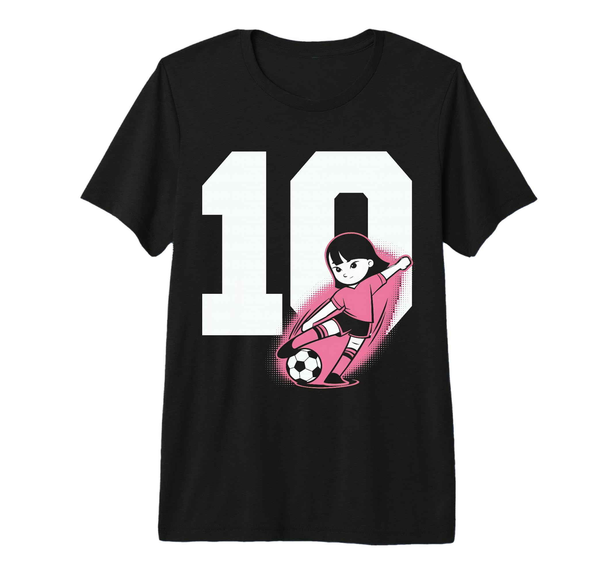 10 Soccer Birthday Gift Soccer Fan T-Shirt - Streetwear Style for Adults - T-Shirt, Sweatshirt, Hoodie
