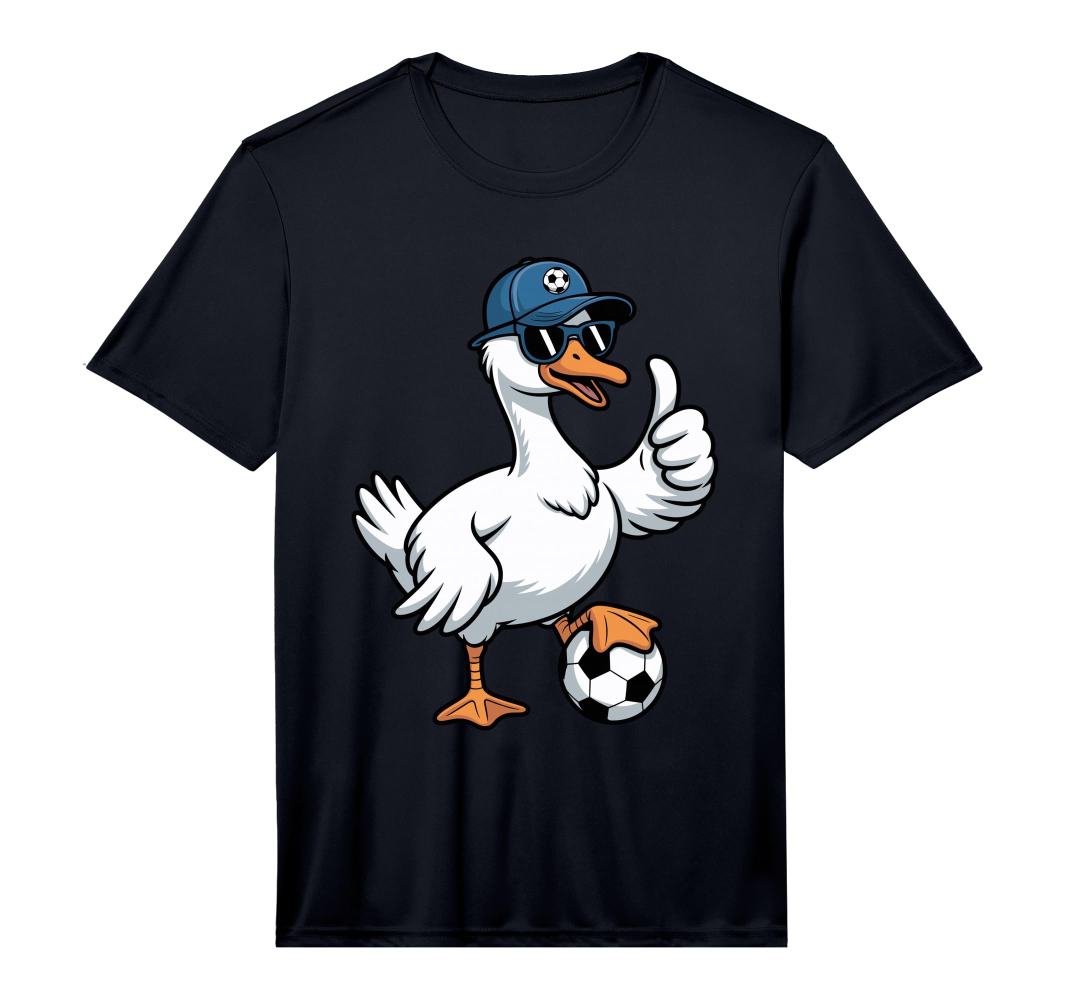 Soccer Goose Soccer Player Fan T-Shirt - Fun Novelty Design for Adults - T-Shirt, Sweatshirt, Hoodie