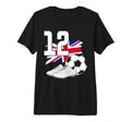 12 Soccer Birthday Gift Soccer Fan T-Shirt - Minimalist Print Unisex - T-Shirt, Sweatshirt, Hoodie