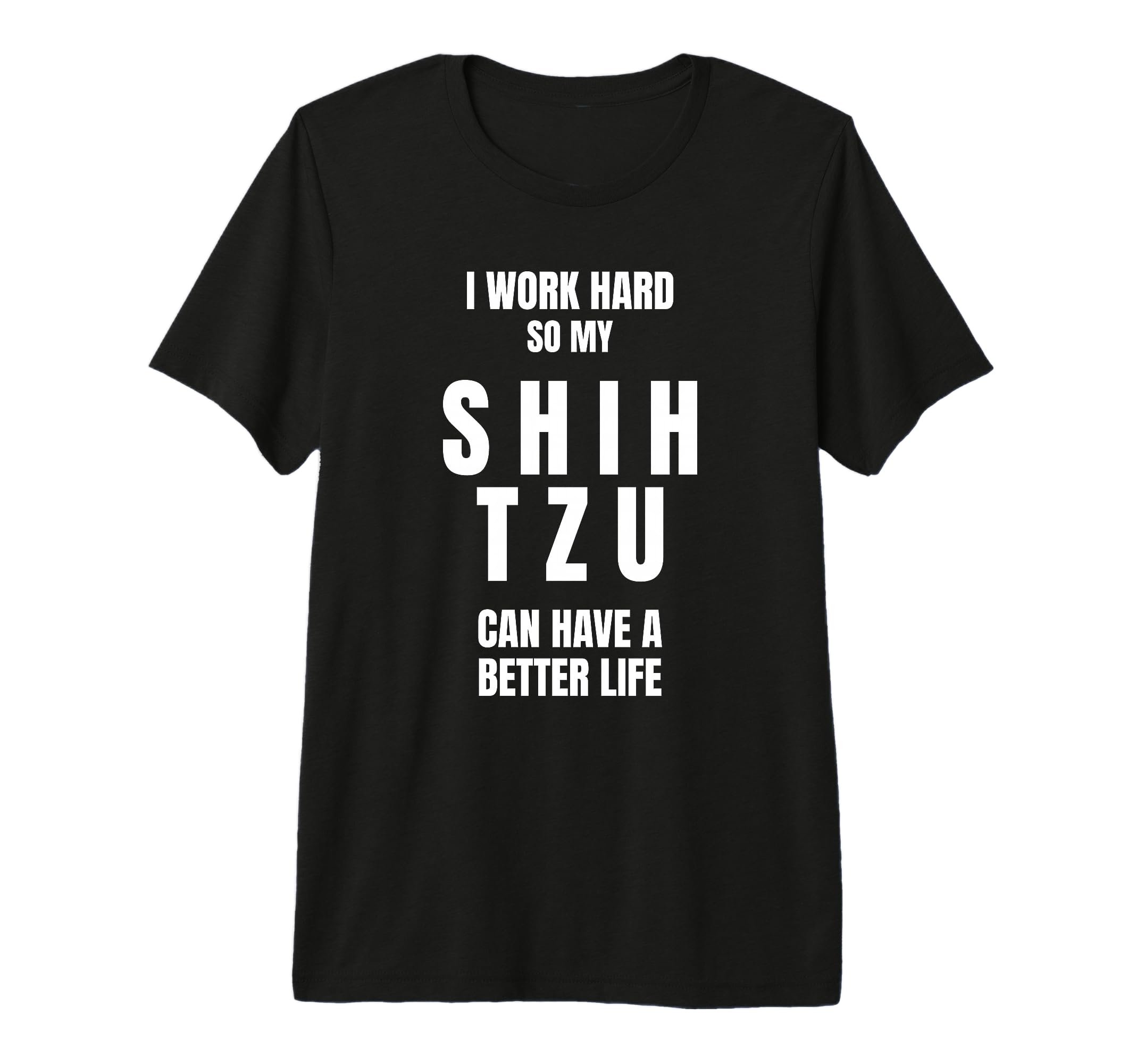 Shih Tzu Dad Owner Mom Canine Lover I T-Shirt - Aesthetic Graphic Unisex - T-Shirt, Sweatshirt, Hoodie