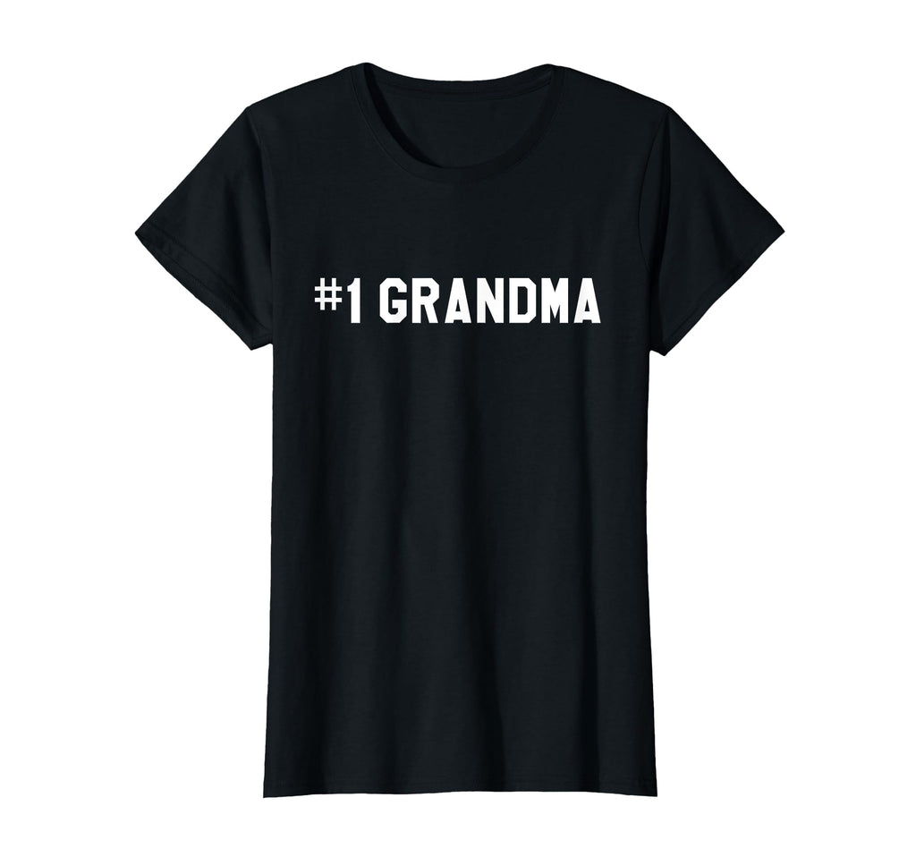 1 Grandma Number One Grandmother T-Shirt - Aesthetic Graphic Men Women - T-Shirt, Sweatshirt, Hoodie