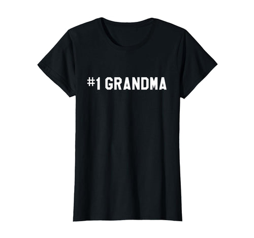 1 Grandma Number One Grandmother T-Shirt - Aesthetic Graphic Men Women - T-Shirt, Sweatshirt, Hoodie