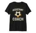 Assistant Soccer Coach Distressed T-Shirt - Casual Everyday Wear Unisex - T-Shirt, Sweatshirt, Hoodie
