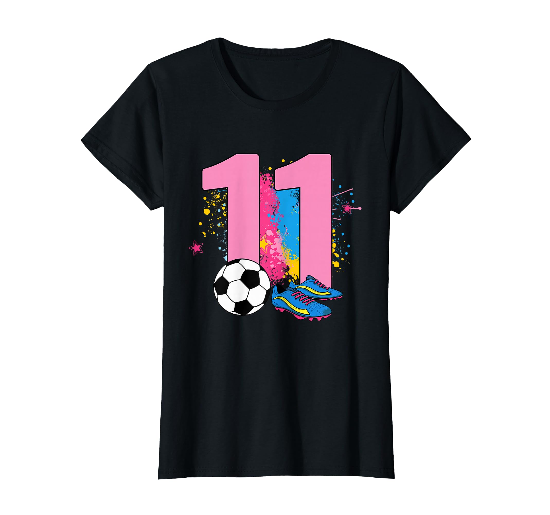 11Th Birthday Soccer Player T-Shirt - Fun Novelty Design for Adults - T-Shirt, Sweatshirt, Hoodie