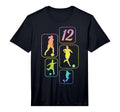 12Th Birthday Soccer Player T-Shirt - Fun Novelty Design for Adults - T-Shirt, Sweatshirt, Hoodie