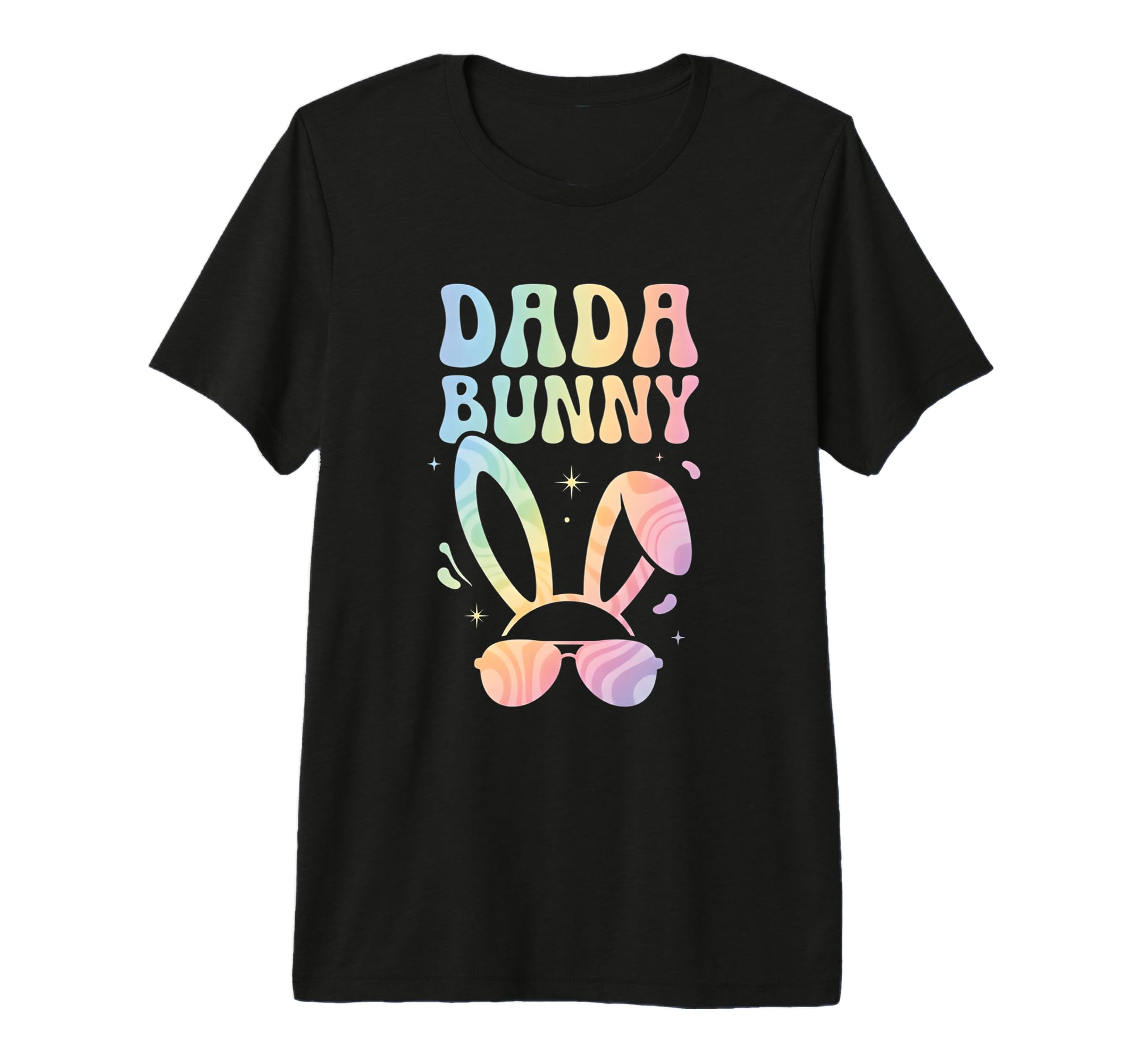 Funny Dada Bunny 70S Groovy Easter Dad T-Shirt - Fun Novelty Design Unisex - T-Shirt, Sweatshirt, Hoodie