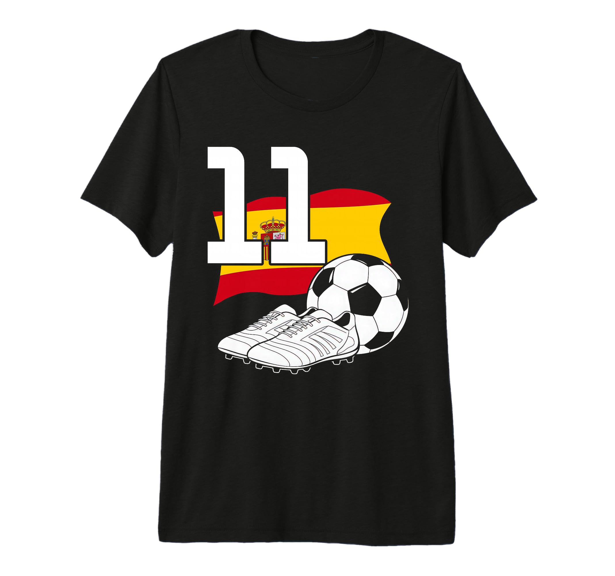 11 Soccer Birthday Gift Soccer Fan T-Shirt - Minimalist Print Unisex - T-Shirt, Sweatshirt, Hoodie