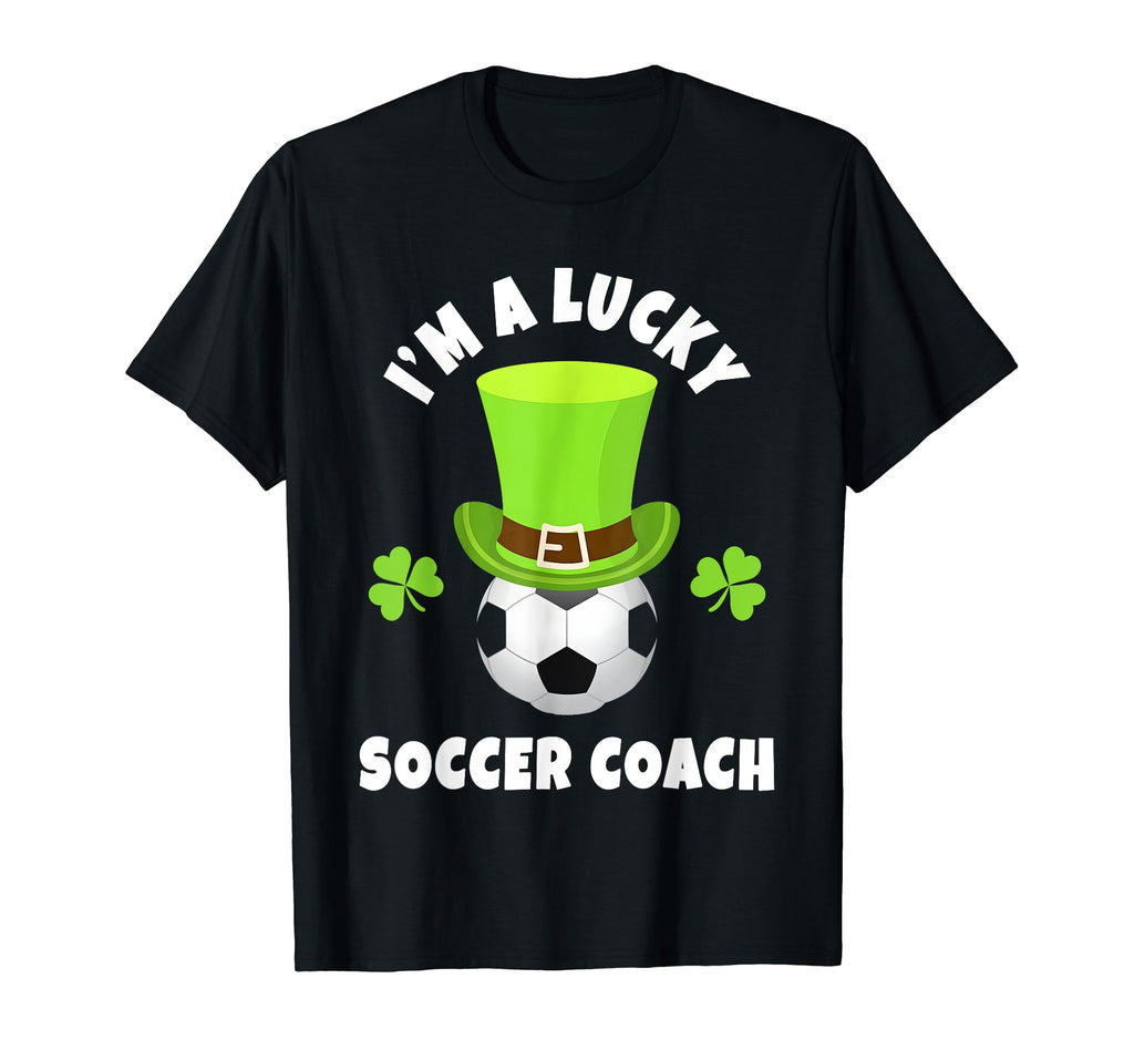 Soccer Coaches Im Lucky Soccer Coach T-Shirt - Minimalist Print Unisex - T-Shirt, Sweatshirt, Hoodie