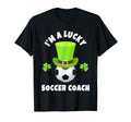 Soccer Coaches Im Lucky Soccer Coach T-Shirt - Minimalist Print Unisex - T-Shirt, Sweatshirt, Hoodie