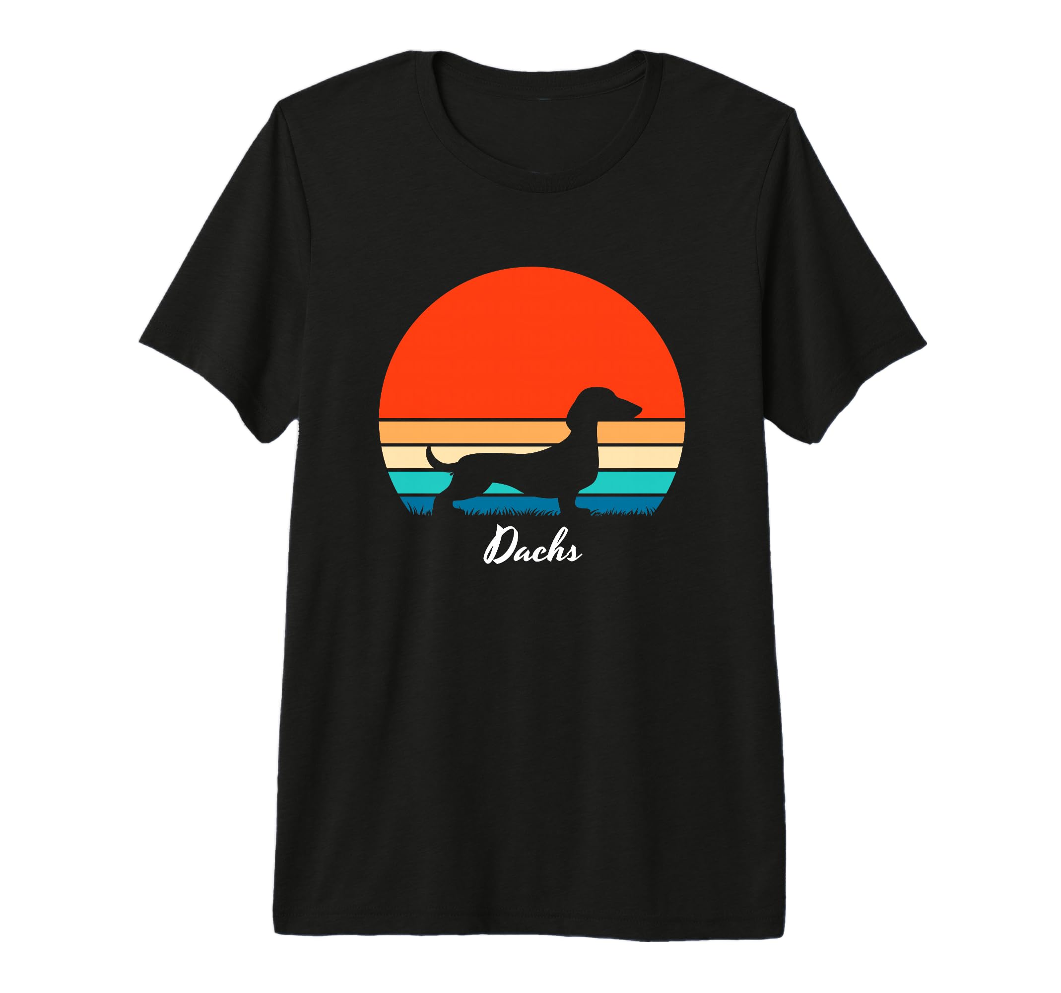 Dachshund Sunset Dog Mom Dad Owner T-Shirt - Casual Everyday Wear Unisex - T-Shirt, Sweatshirt, Hoodie