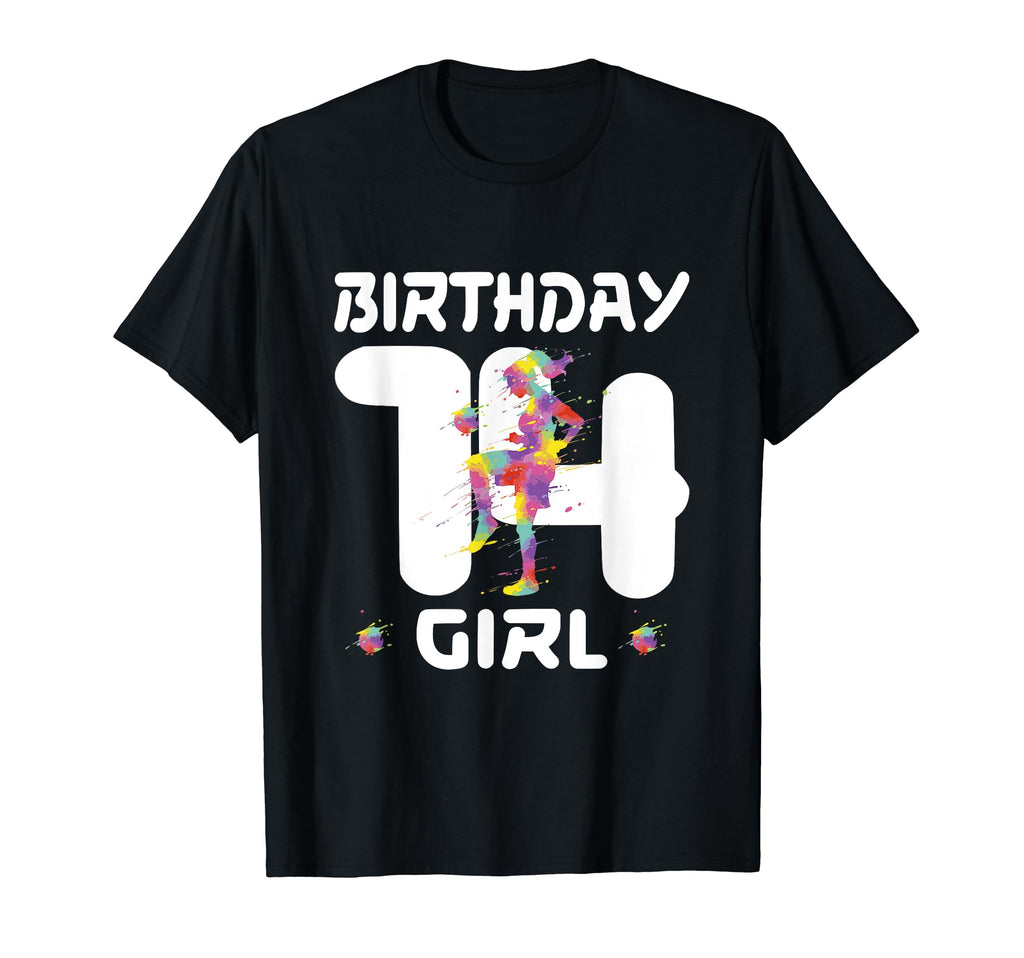 14Th Birthday Soccer Fourteen 14 Year T-Shirt - Unique Graphic Men Women - T-Shirt, Sweatshirt, Hoodie