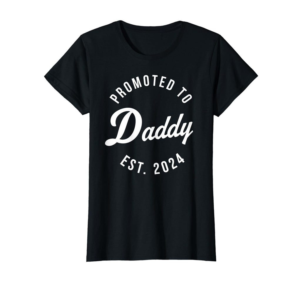 1St Time Dad Est 2024 New First T-Shirt - Minimalist Print for Adults - T-Shirt, Sweatshirt, Hoodie