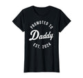 1St Time Dad Est 2024 New First T-Shirt - Minimalist Print for Adults - T-Shirt, Sweatshirt, Hoodie