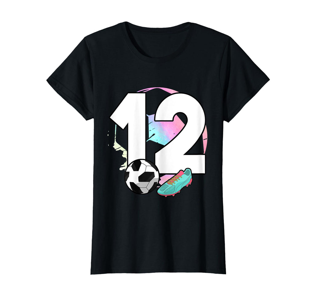 12Th Birthday Soccer Player Football T-Shirt - Minimalist Print for Adults - T-Shirt, Sweatshirt, Hoodie