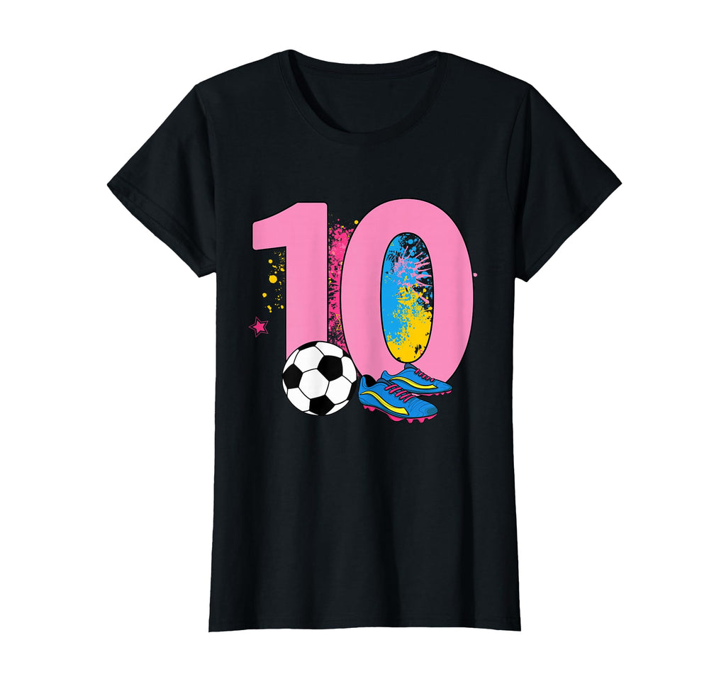 10Th Birthday Soccer Player Football T-Shirt - Streetwear Style Men Women - T-Shirt, Sweatshirt, Hoodie