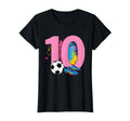 10Th Birthday Soccer Player Football T-Shirt - Streetwear Style Men Women - T-Shirt, Sweatshirt, Hoodie