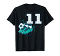 11Th Birthday Soccer Ball Shoes Football T-Shirt - Streetwear Style Unisex - T-Shirt, Sweatshirt, Hoodie