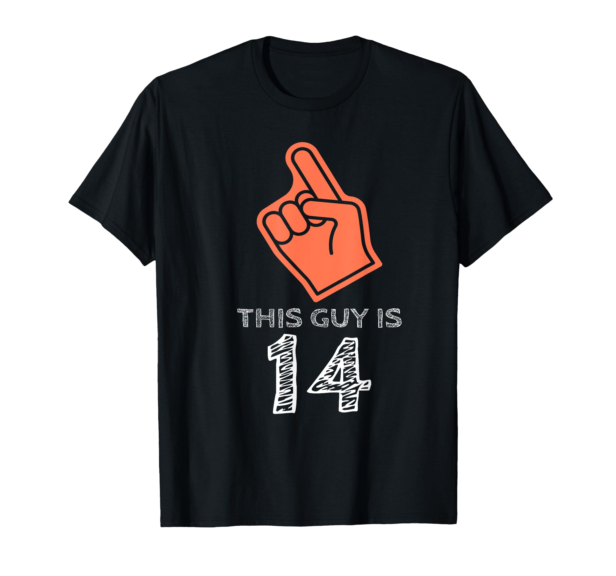 14 Years Old 14Th Birthday Teen T-Shirt - Trendy Graphic for Adults - T-Shirt, Sweatshirt, Hoodie