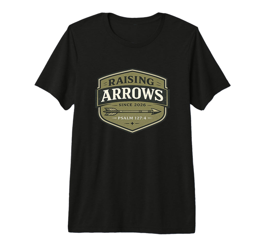 Mens Raising Arrows Since 2026 Psalm T-Shirt - Novelty Apparel Men Women - T-Shirt, Sweatshirt, Hoodie