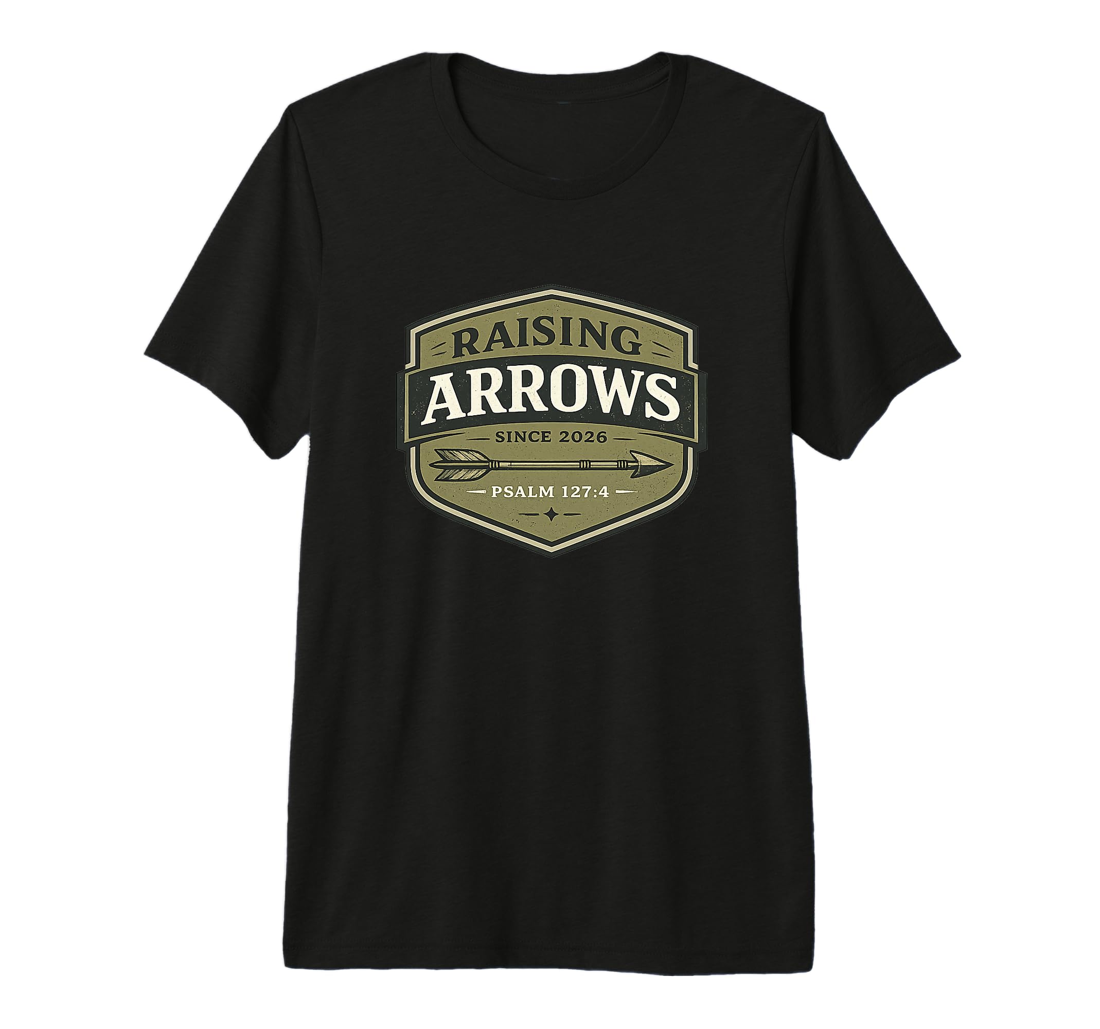 Mens Raising Arrows Since 2026 Psalm T-Shirt - Novelty Apparel Men Women - T-Shirt, Sweatshirt, Hoodie