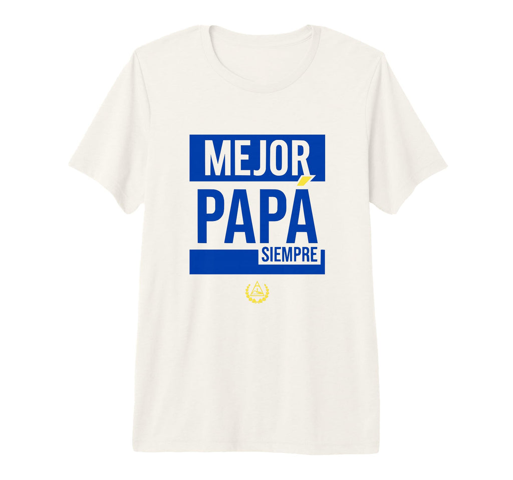Mens Mejor Pap Siempre El Salvador Dad T-Shirt - Aesthetic Graphic Unisex - T-Shirt, Sweatshirt, Hoodie